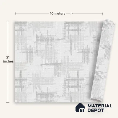 6033 | 10 Meter x 21 Inches Texture Look Wallpaper - 57.41 Sq. Ft. | Minimum 15% wastage during installation