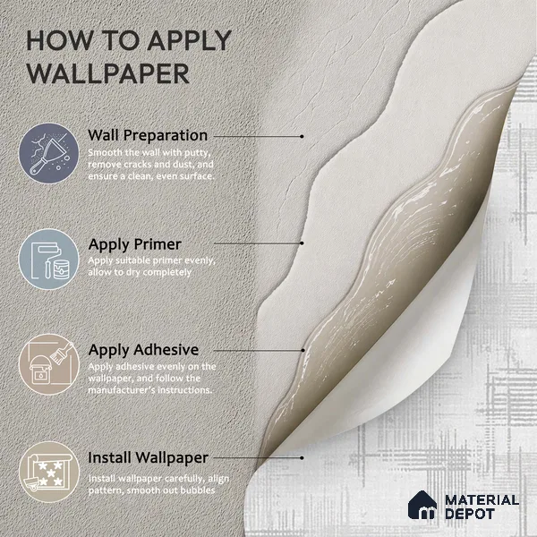 6033 | 10 Meter x 21 Inches Texture Look Wallpaper - 57.41 Sq. Ft. | Minimum 15% wastage during installation
