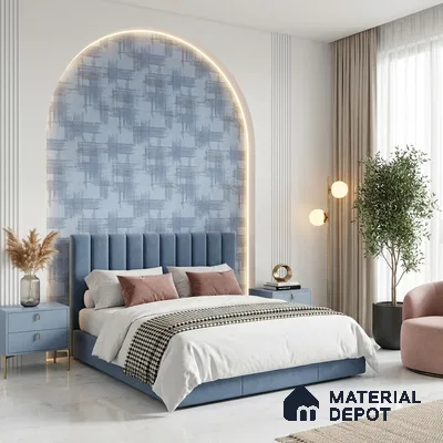 6034 | 10 Meter x 21 Inches Texture Look Wallpaper - 57.41 Sq. Ft. | Minimum 15% wastage during installation