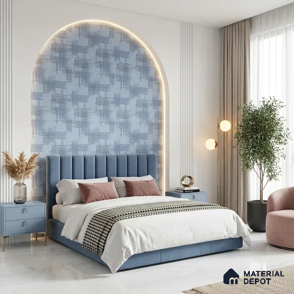 6034 | 10 Meter x 21 Inches Texture Look Wallpaper - 57.41 Sq. Ft. | Minimum 15% wastage during installation