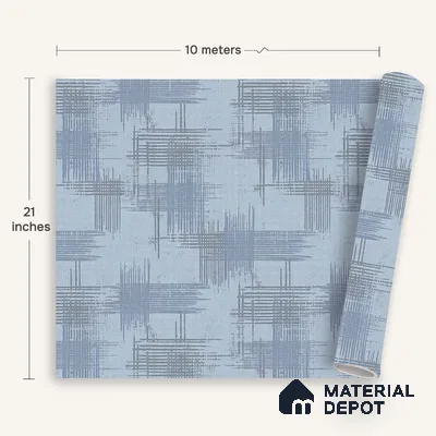 6034 | 10 Meter x 21 Inches Texture Look Wallpaper - 57.41 Sq. Ft. | Minimum 15% wastage during installation