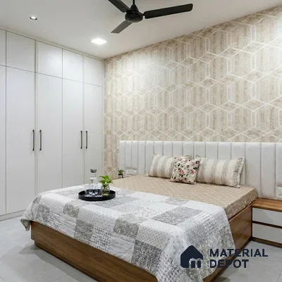 6037 | 10 Meter x 21 Inches Geometric Look Wallpaper - 57.41 Sq. Ft. | Minimum 15% wastage during installation