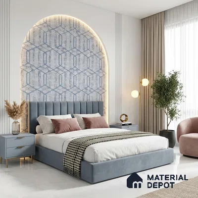 6038 | 10 Meter x 21 Inches Geometric Look Wallpaper - 57.41 Sq. Ft. | Minimum 15% wastage during installation
