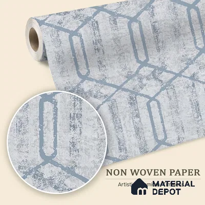 6038 | 10 Meter x 21 Inches Geometric Look Wallpaper - 57.41 Sq. Ft. | Minimum 15% wastage during installation