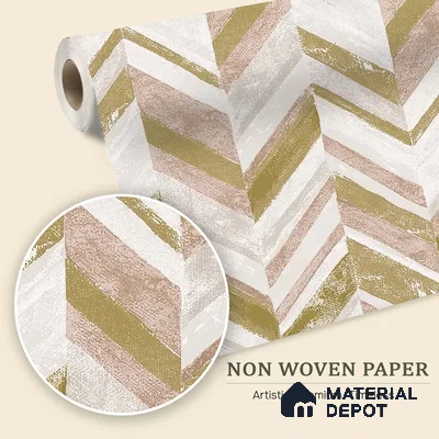 6039 | 10 Meter x 21 Inches Geometric Look Wallpaper - 57.41 Sq. Ft. | Minimum 15% wastage during installation
