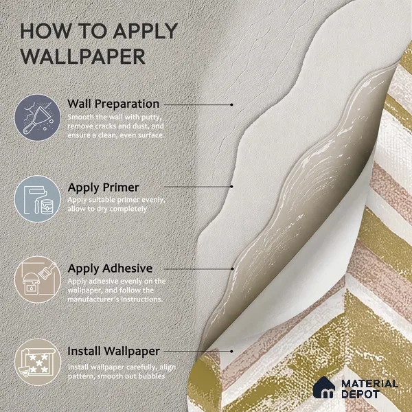 6039 | 10 Meter x 21 Inches Geometric Look Wallpaper - 57.41 Sq. Ft. | Minimum 15% wastage during installation