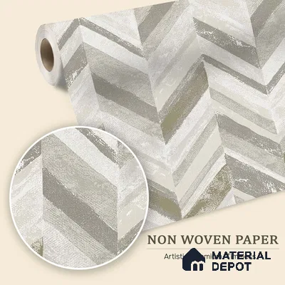 6041 | 10 Meter x 21 Inches Geometric Look Wallpaper - 57.41 Sq. Ft. | Minimum 15% wastage during installation