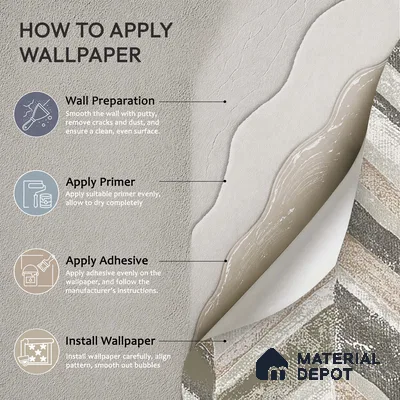 6042 | 10 Meter x 21 Inches Geometric Look Wallpaper - 57.41 Sq. Ft. | Minimum 15% wastage during installation