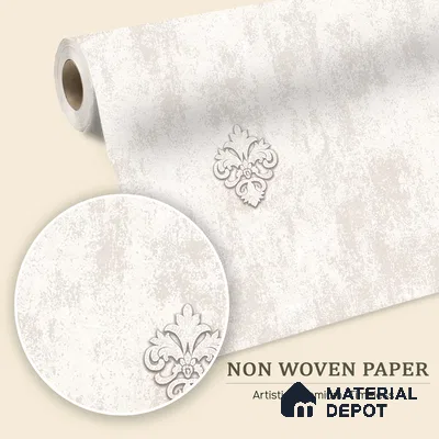 6047 | 10 Meter x 21 Inches Damask Look Wallpaper - 57.41 Sq. Ft. | Minimum 15% wastage during installation