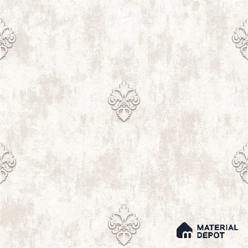 6047 | 10 Meter x 21 Inches Damask Look Wallpaper - 57.41 Sq. Ft. | Minimum 15% wastage during installation