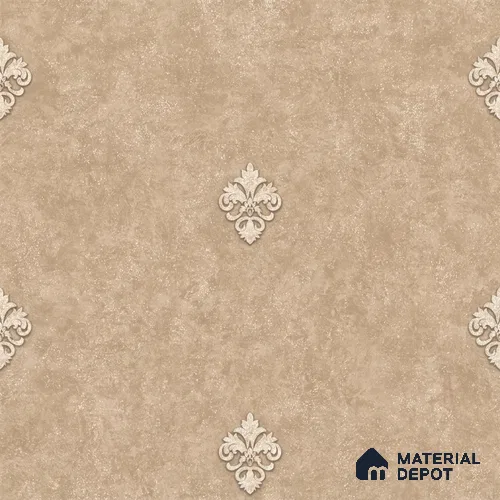 6051 | 10 Meter x 21 Inches Damask Look Wallpaper - 57.41 Sq. Ft. | Minimum 15% wastage during installation