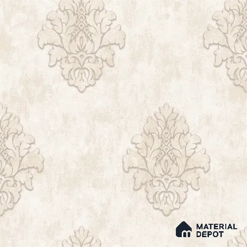 6050 | 10 Meter x 21 Inches Damask Look Wallpaper - 57.41 Sq. Ft. | Minimum 15% wastage during installation