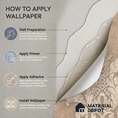 6052 | 10 Meter x 21 Inches Damask Look Wallpaper - 57.41 Sq. Ft. | Minimum 15% wastage during installation