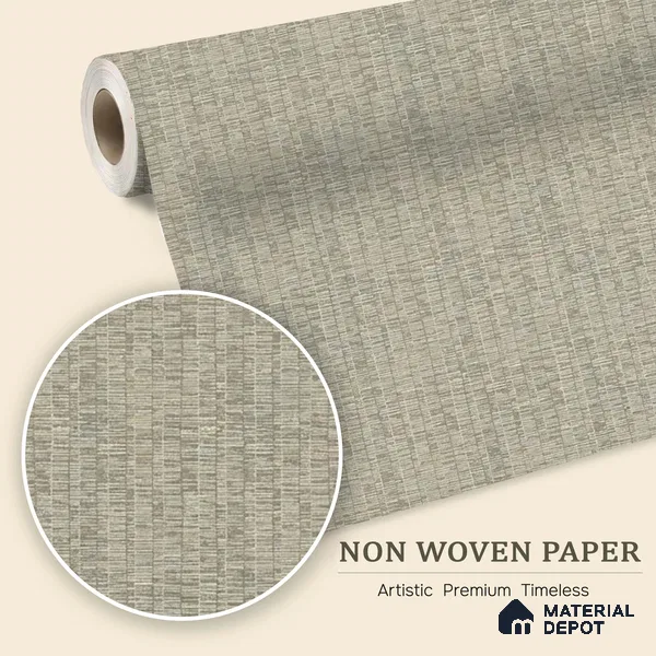 6053 | 10 Meter x 21 Inches Texture Look Wallpaper - 57.41 Sq. Ft. | Minimum 15% wastage during installation