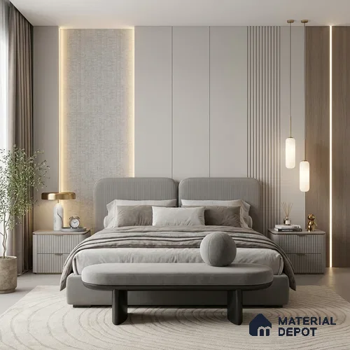 6055 | 10 Meter x 21 Inches Texture Look Wallpaper - 57.41 Sq. Ft. | Minimum 15% wastage during installation