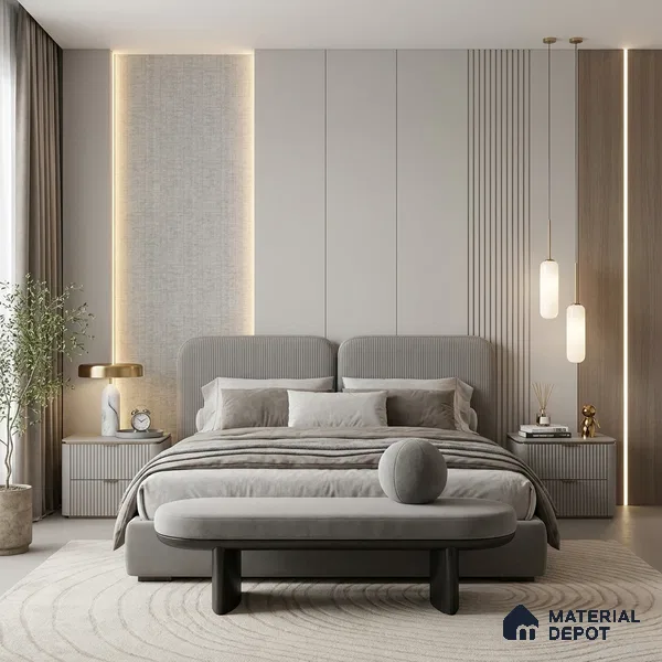 6055 | 10 Meter x 21 Inches Texture Look Wallpaper - 57.41 Sq. Ft. | Minimum 15% wastage during installation