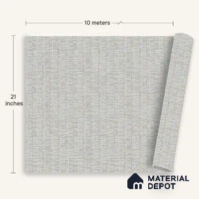 6055 | 10 Meter x 21 Inches Texture Look Wallpaper - 57.41 Sq. Ft. | Minimum 15% wastage during installation