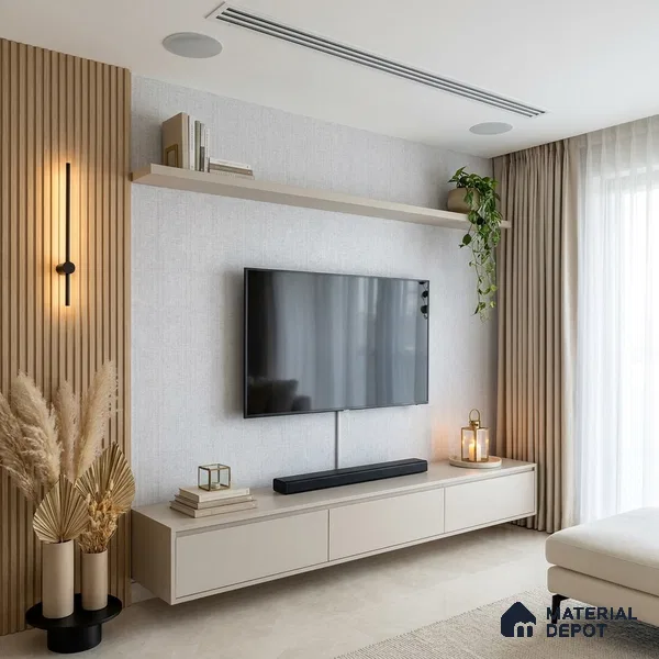 6056 | 10 Meter x 21 Inches Texture Look Wallpaper - 57.41 Sq. Ft. | Minimum 15% wastage during installation