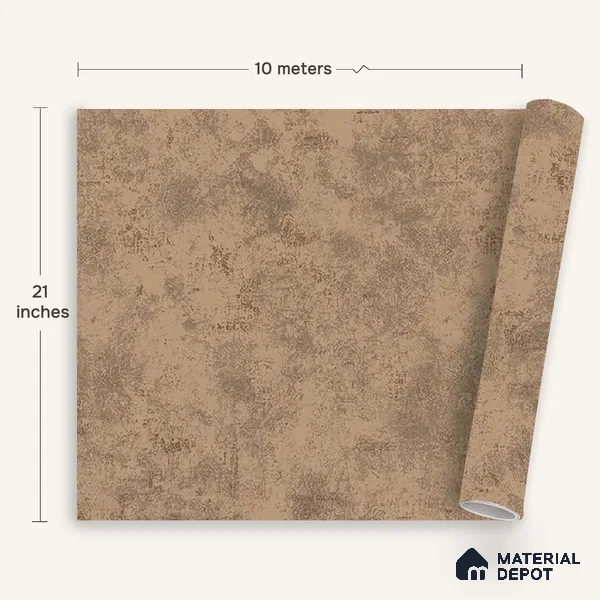 6059 | 10 Meter x 21 Inches Texture Look Wallpaper - 57.41 Sq. Ft. | Minimum 15% wastage during installation