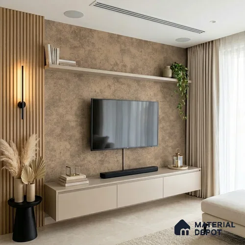 6059 | 10 Meter x 21 Inches Texture Look Wallpaper - 57.41 Sq. Ft. | Minimum 15% wastage during installation