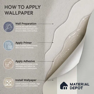 6060 | 10 Meter x 21 Inches Stripes Look Wallpaper - 57.41 Sq. Ft. | Minimum 15% wastage during installation