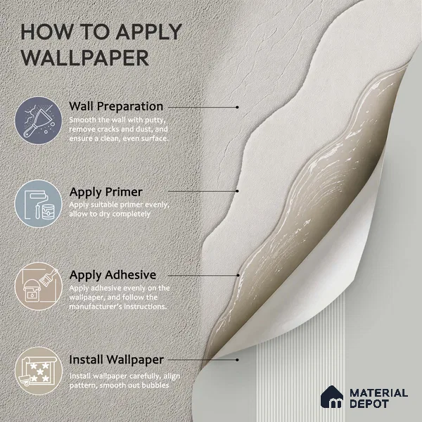 6061 | 10 Meter x 21 Inches Stripes Look Wallpaper - 57.41 Sq. Ft. | Minimum 15% wastage during installation