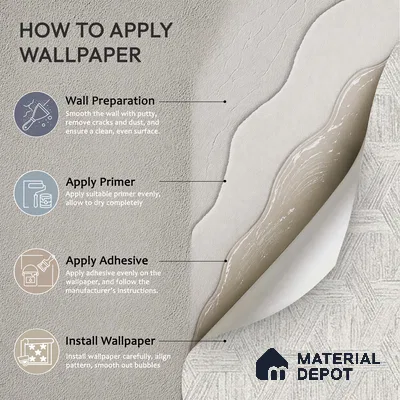 6064 | 10 Meter x 21 Inches Texture Look Wallpaper - 57.41 Sq. Ft. | Minimum 15% wastage during installation