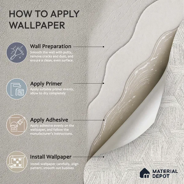 6064 | 10 Meter x 21 Inches Texture Look Wallpaper - 57.41 Sq. Ft. | Minimum 15% wastage during installation