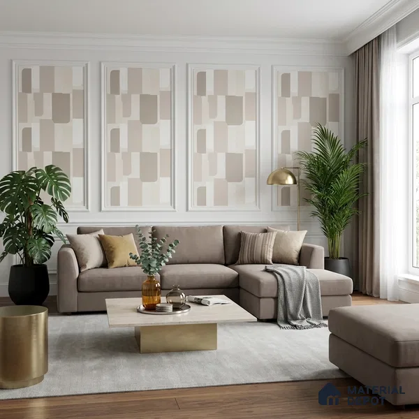 72505-1 | 5 Meter x 42 Inches Abstract Look Wallpaper - 57.41 Sq. Ft. | Minimum 15% wastage during installation