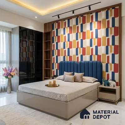 72505-2 | 5 Meter x 42 Inches Abstract Look Wallpaper - 57.41 Sq. Ft. | Minimum 15% wastage during installation