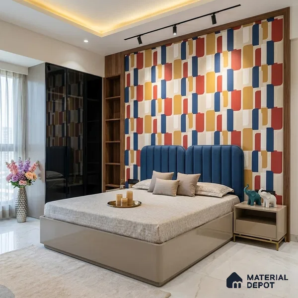 72505-2 | 5 Meter x 42 Inches Abstract Look Wallpaper - 57.41 Sq. Ft. | Minimum 15% wastage during installation