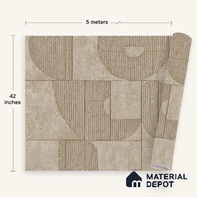72522-3 | 5 Meter x 42 Inches Abstract Look Wallpaper - 57.41 Sq. Ft. | Minimum 15% wastage during installation