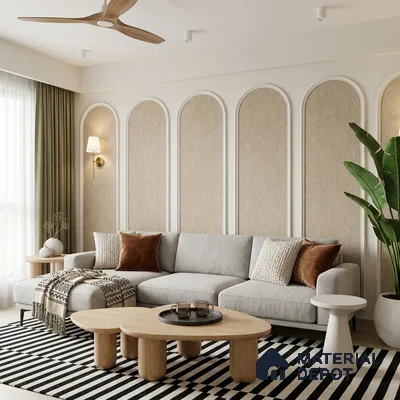 72521-3 | 5 Meter x 42 Inches Plain Look Wallpaper - 57.41 Sq. Ft. | Minimum 10% wastage during installation