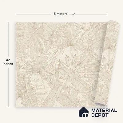 72520-2 | 5 Meter x 42 Inches Florals Look Wallpaper - 57.41 Sq. Ft. | Minimum 15% wastage during installation