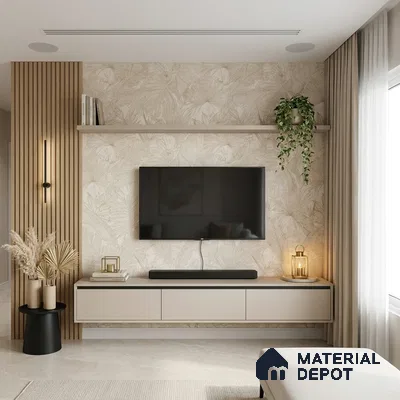 72520-2 | 5 Meter x 42 Inches Florals Look Wallpaper - 57.41 Sq. Ft. | Minimum 15% wastage during installation