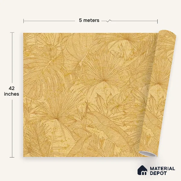 72520-3 | 5 Meter x 42 Inches Florals Look Wallpaper - 57.41 Sq. Ft. | Minimum 15% wastage during installation