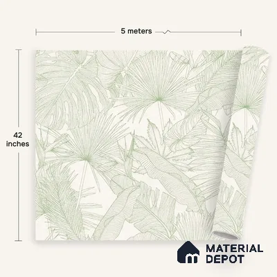 72520-4 | 5 Meter x 42 Inches Florals Look Wallpaper - 57.41 Sq. Ft. | Minimum 15% wastage during installation