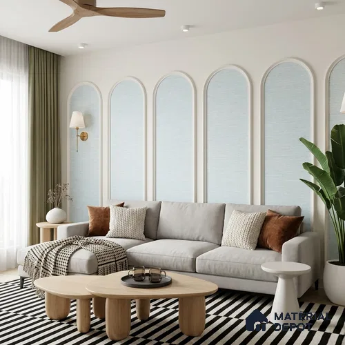 72525-3 | 5 Meter x 42 Inches Patterned Look Wallpaper - 57.41 Sq. Ft. | Minimum 15% wastage during installation