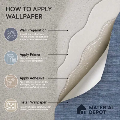 72525-2 | 5 Meter x 42 Inches Patterned Look Wallpaper - 57.41 Sq. Ft. | Minimum 15% wastage during installation