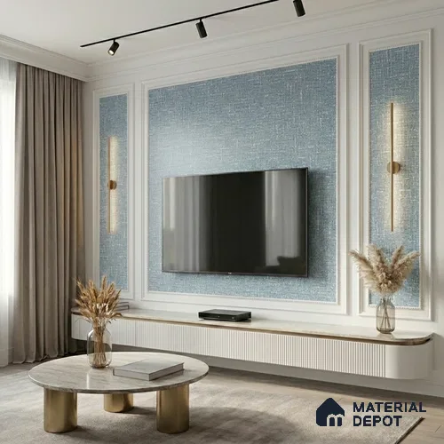 72514-4 | 5 Meter x 42 Inches Patterned Look Wallpaper - 57.41 Sq. Ft. | Minimum 15% wastage during installation