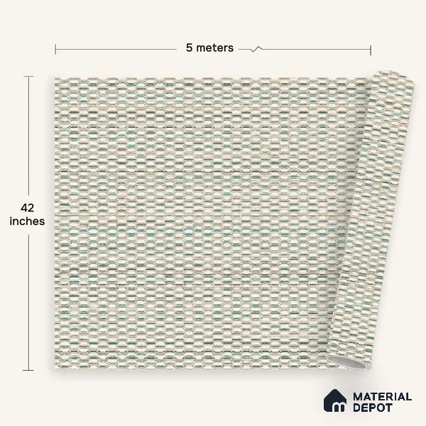 72518-5 | 5 Meter x 42 Inches Patterned Look Wallpaper - 57.41 Sq. Ft. | Minimum 15% wastage during installation