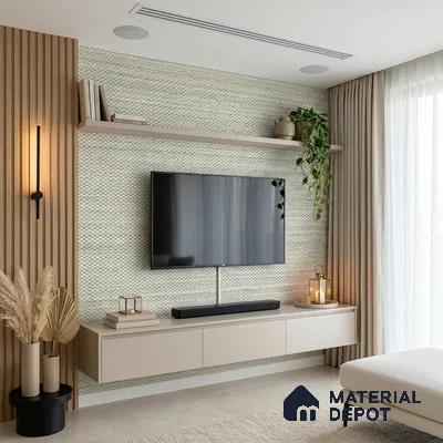 72518-5 | 5 Meter x 42 Inches Patterned Look Wallpaper - 57.41 Sq. Ft. | Minimum 15% wastage during installation