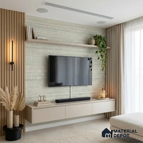 72518-5 | 5 Meter x 42 Inches Patterned Look Wallpaper - 57.41 Sq. Ft. | Minimum 15% wastage during installation