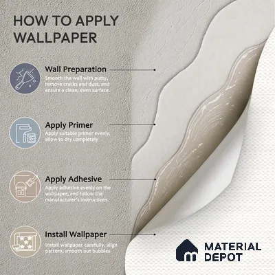 72518-1 | 5 Meter x 42 Inches Patterned Look Wallpaper - 57.41 Sq. Ft. | Minimum 15% wastage during installation