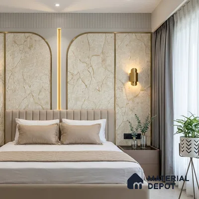 72524-2 | 5 Meter x 42 Inches Marble Look Wallpaper - 57.41 Sq. Ft. | Minimum 10% wastage during installation