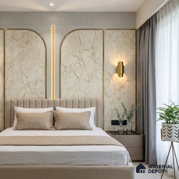 72524-2 | 5 Meter x 42 Inches Marble Look Wallpaper - 57.41 Sq. Ft. | Minimum 10% wastage during installation
