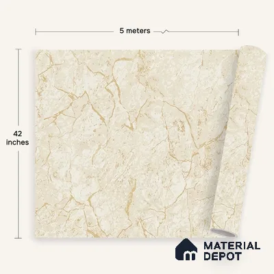72524-2 | 5 Meter x 42 Inches Marble Look Wallpaper - 57.41 Sq. Ft. | Minimum 10% wastage during installation