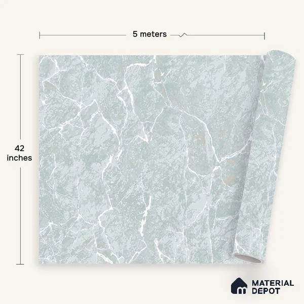 72524-3 | 5 Meter x 42 Inches Marble Look Wallpaper - 57.41 Sq. Ft. | Minimum 10% wastage during installation