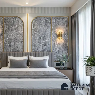 72524-4 | 5 Meter x 42 Inches Marble Look Wallpaper - 57.41 Sq. Ft. | Minimum 10% wastage during installation