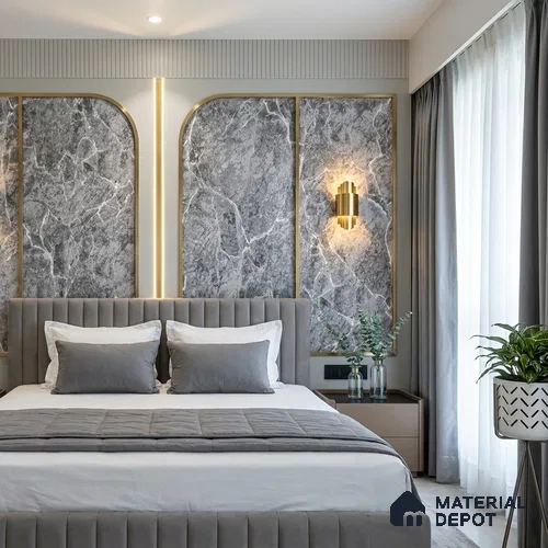 72524-4 | 5 Meter x 42 Inches Marble Look Wallpaper - 57.41 Sq. Ft. | Minimum 10% wastage during installation